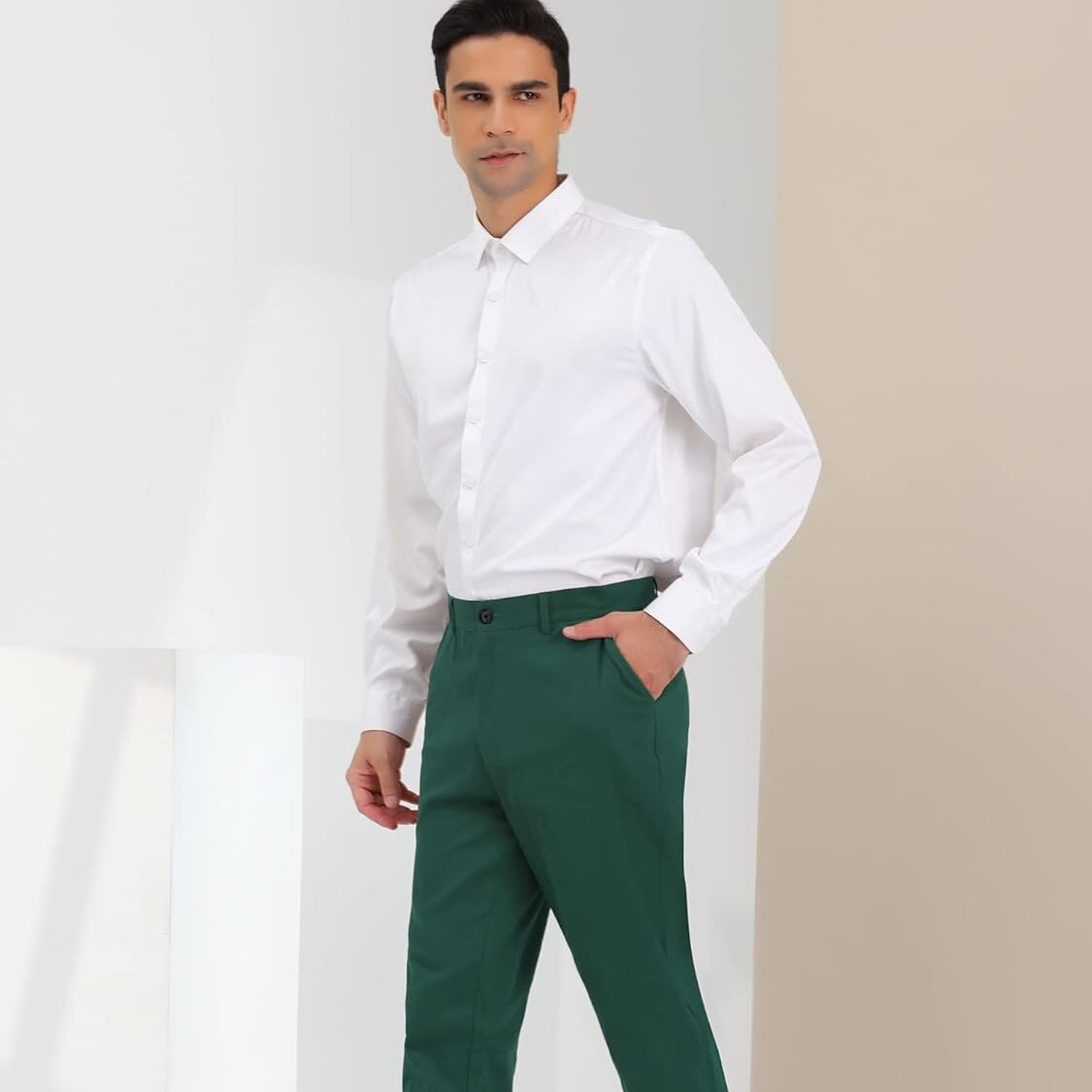 Green Corduroy Pants